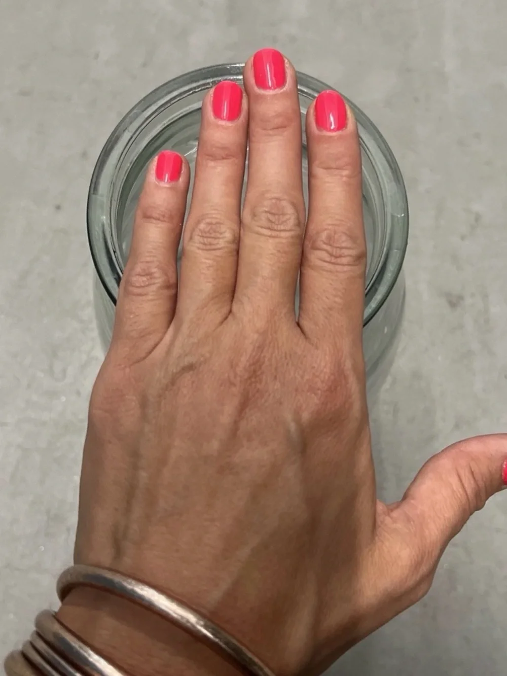 Blessed Clear Glass Decorative Vase